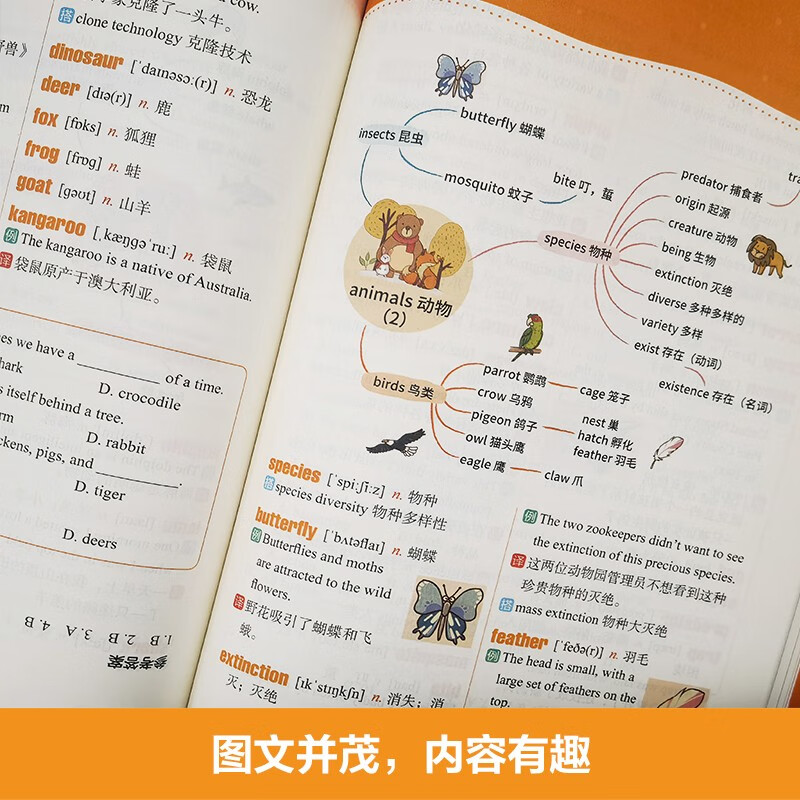 思维导图. 全彩图解高中英语词汇（赠名师配套视频讲解课）详情图