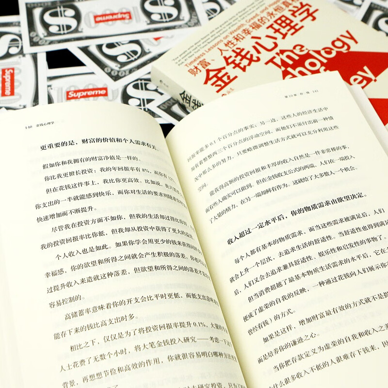 金钱心理学 全球狂销超300万册，美国亚马逊理财类No.1，你和金钱的关系，决定了财富和你的距离！财务自由指南详情图