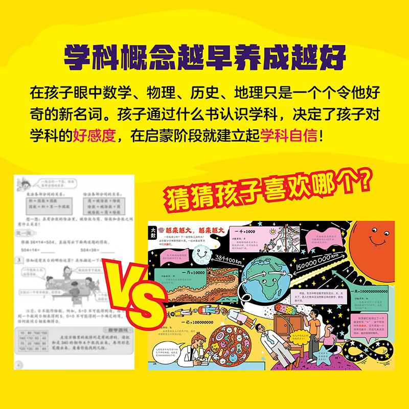 幼儿小百科给孩子的数学物理化学生物世界历史中国历史自然科学启蒙绘本全12册详情图