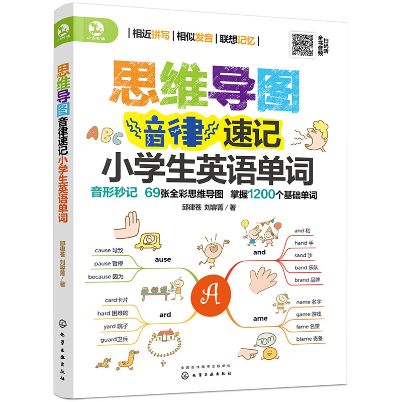 思维导图音律速记小学生英语单词详情图
