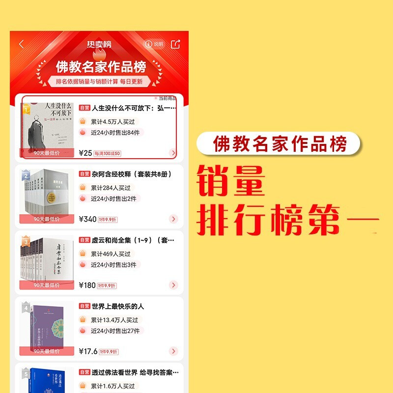 【新华正版】人生没有什么不可放下 李叔同禅心人生 弘一法师悲欣交集抖音同款名人传记心灵励志书籍全集详情图