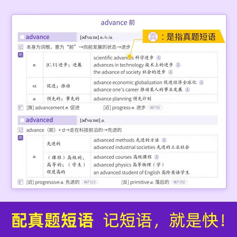 考研英语词汇闪过2026 旗舰版英语一二适用新大纲版英语词汇书单词书高中低频词基础词偶考词超纲词可搭语法长难句历年真题试卷红宝书考研真相张...