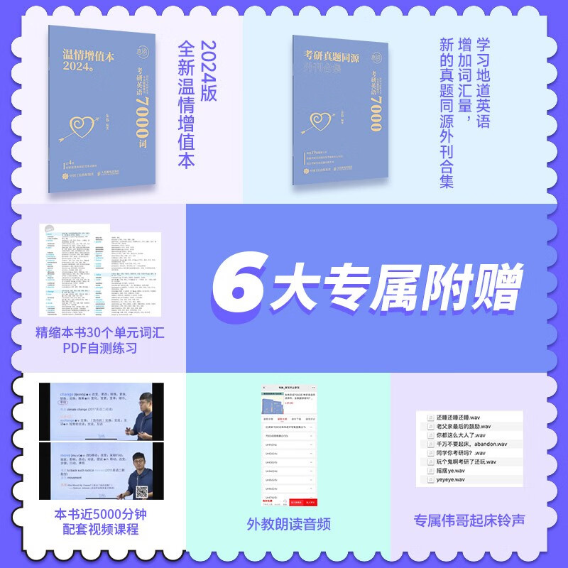 朱伟恋词 考研英语全真题源报刊7000词识记与应用大全 新版详情图
