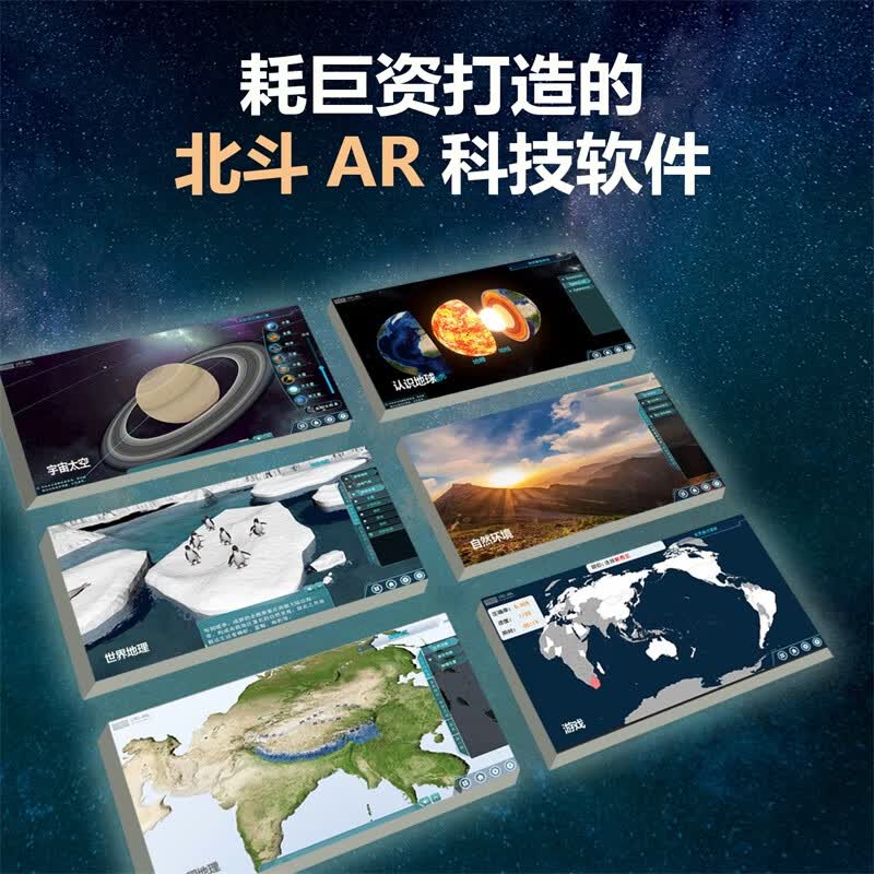 【新华正版】北斗地理百科全书 图解课本里的百科 藏在地图里的中国历史 藏在地图里的国家地理世界中国 儿童地理博物大百科中学地理教学参考书 可选： 【限时赠价值199元AR学习软件+飞机盒发货】详情图