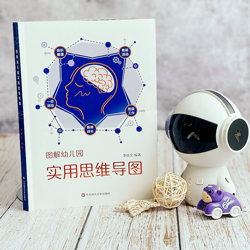 图解幼儿园实用思维导图详情图