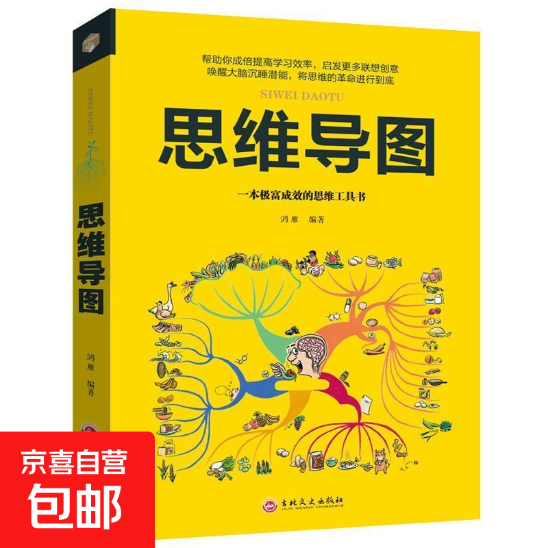 最强大脑 超级记忆术力思维导图逆转思维训练书籍畅销图书籍正版 思维导图【单本】 无规格详情图