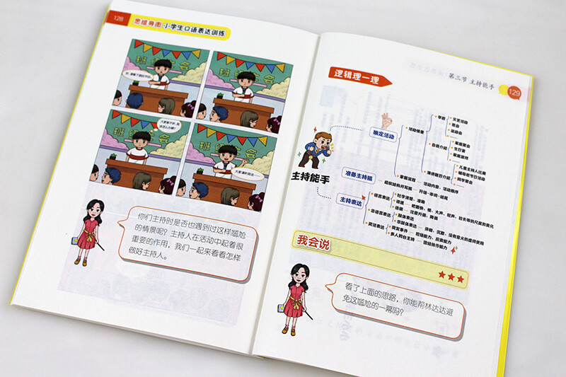 思维导图 小学生口语表达训练（优枢学堂出品）详情图