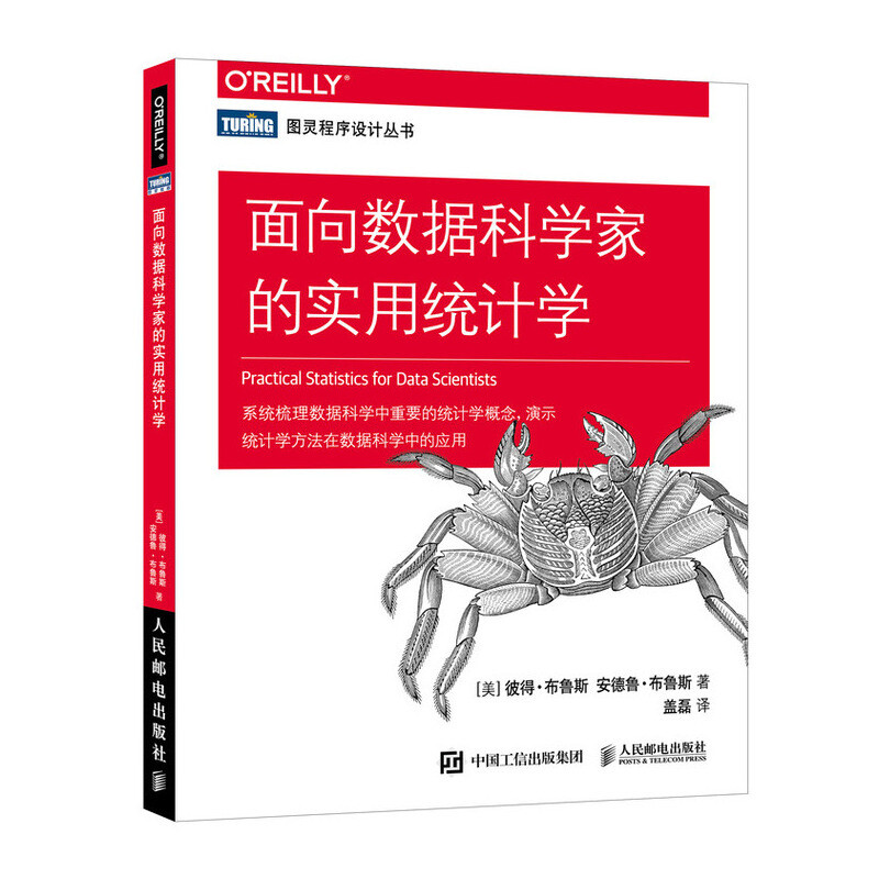 面向数据科学家的实用统计学(图灵出品)详情图
