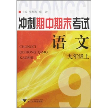 冲刺期中期末考试：语文（9年级上）封面