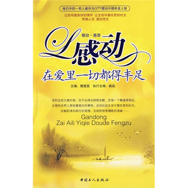 正版现货 感动·感恩:在爱里一切都得丰足9787500838234