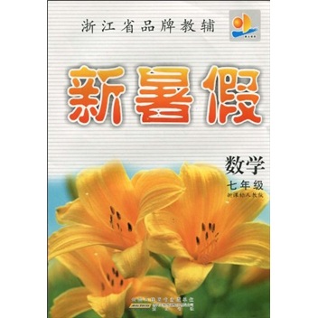 浙江省品牌教辅·新暑假：数学7年级（新课标人教版）封面