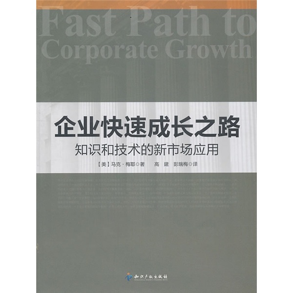 企业快速成长之路:知识和技术的新市场应用9787513002288