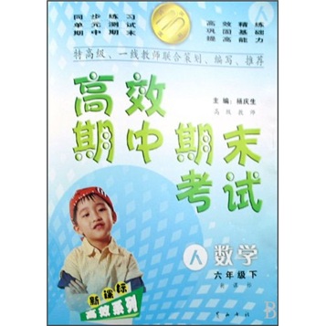 高效期中期末考试：数学（6年级下）（新课标·人）封面