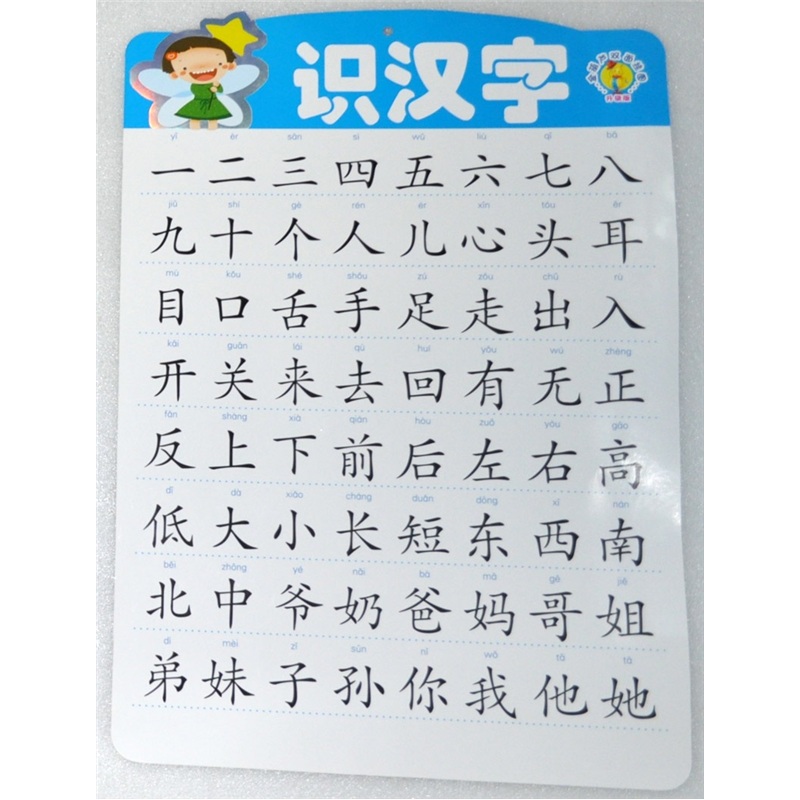 金葫芦双面挂图:识汉字(升级版)