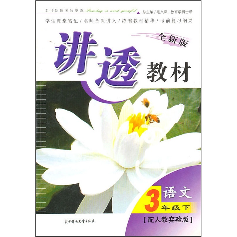 讲透教材：语文（3年级下）（配人教实验版）（全新版）封面