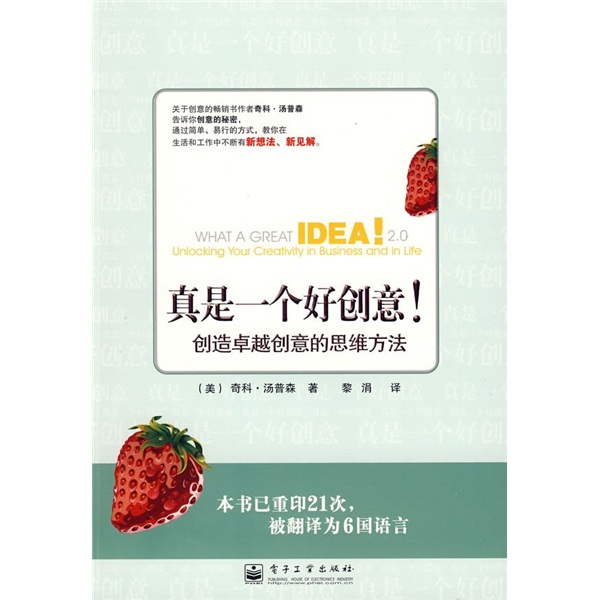 真是一个好创意！：创造卓越创意的思维方法