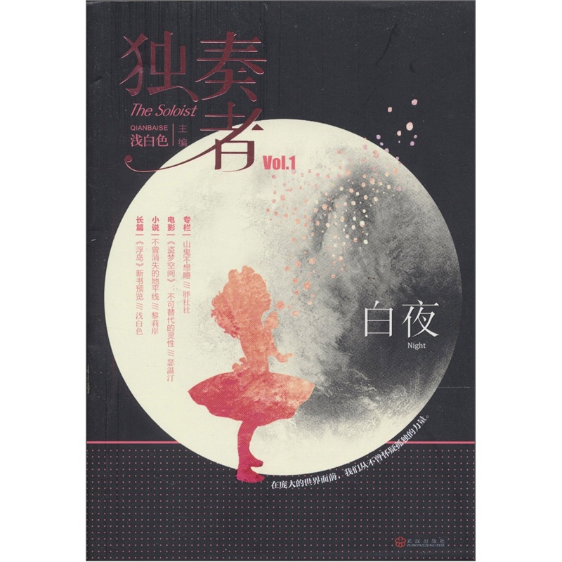 正版现货 独奏者 白夜9787543057005武汉出版