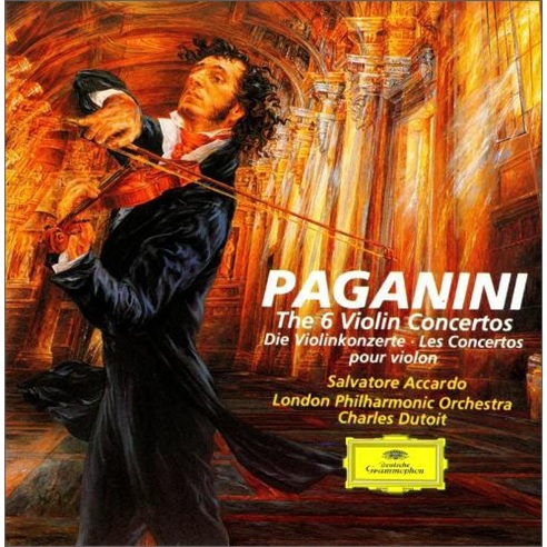 进口CD 帕格尼尼：小提琴协奏曲全集（3CD）（企鹅三星）
