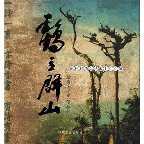 正版现货 鹤立群山 专著 张林桂摄影诗歌100组9787800007736印刷工业