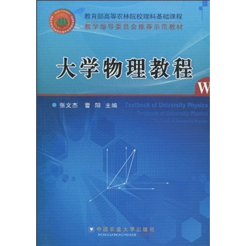 教学指导委员会推荐示范教材：大学物理教程