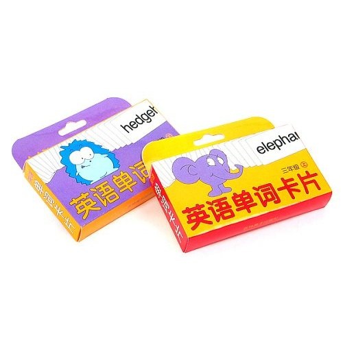 英语单词卡片：3年级（上下）封面
