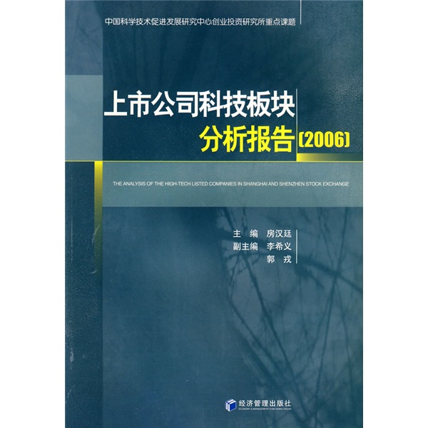 上市公司科技板块分析报告（2006）