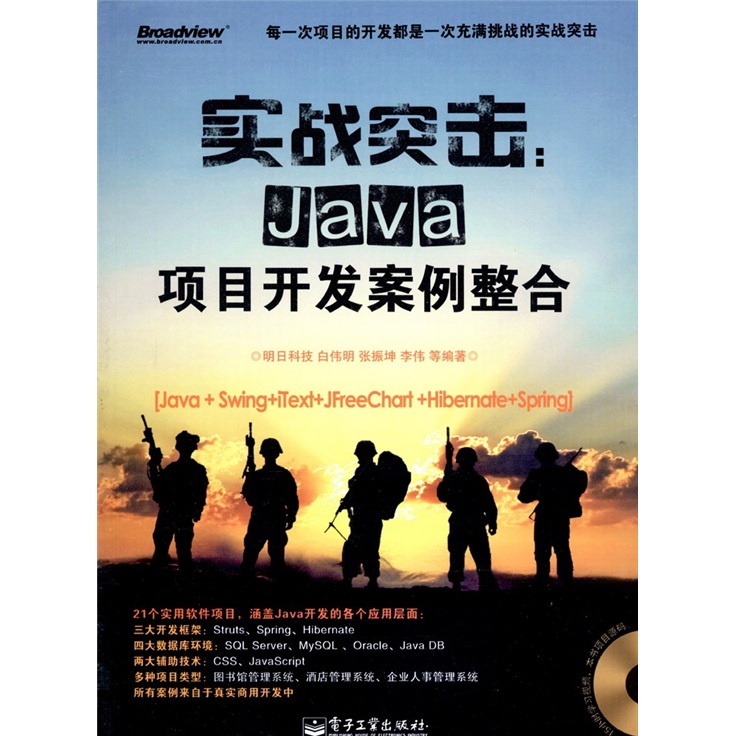 实战突击：Java项目开发案例整合（附DVD光盘1张）(博文视点出品)