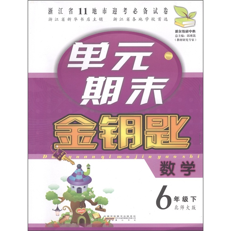 单元期末金钥匙：数学（6年级下）（北师大版）封面