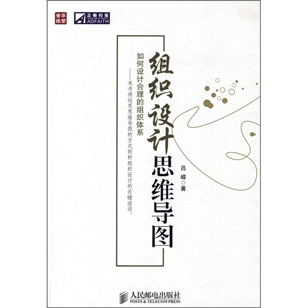 【正版书】组织设计思维导图