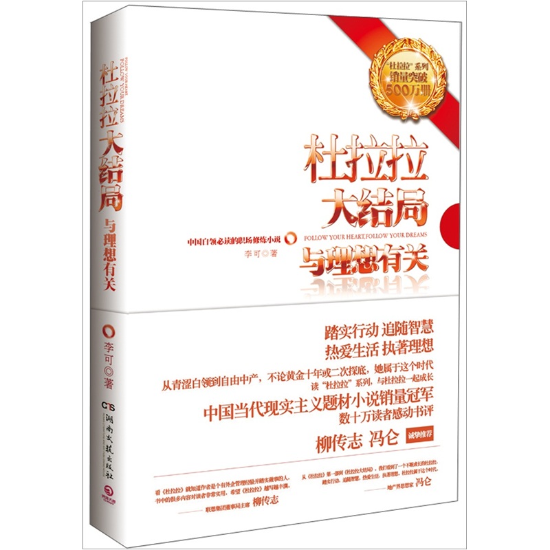 正版现货 长篇小说：杜拉拉大结局-与理想有关9787540451226湖南文艺