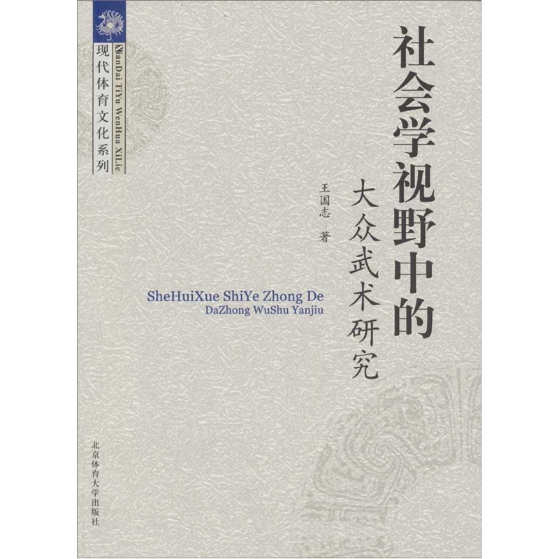 社会学视野中的大众武术研究