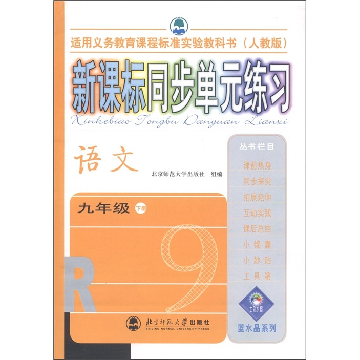 新课标同步单元练习：语文（9年级下·人教版）封面