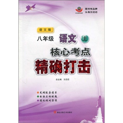 核心考点精确打击：8年级语文（上）（语文版）（附光盘）封面
