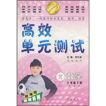 高效单元测试新课标高效系列：数学（6年级下册）（新课标·北）封面