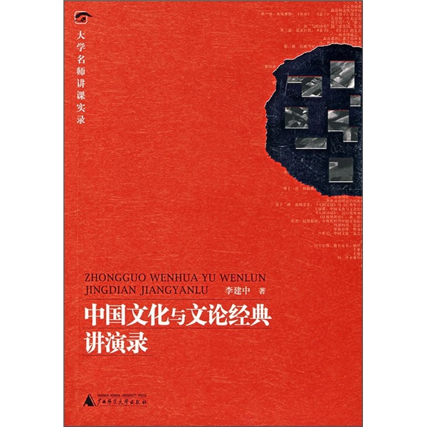 大学名师讲课实录：中国文化与文论经典讲演录（附光盘）