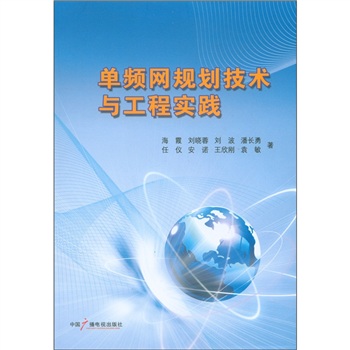 正版现货 单频网规划技术与工程实践9787504363718中国广播影视出版