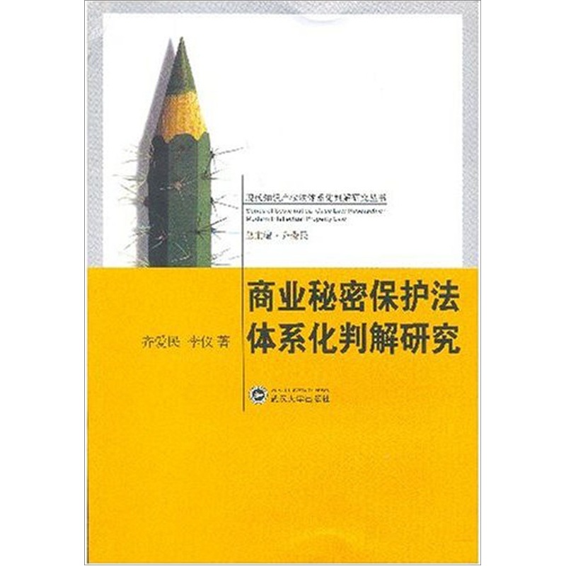 商业秘密保护法体系化判解研究