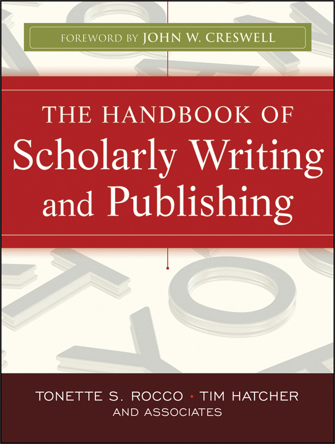 the handbook of scholarly writing and publishing