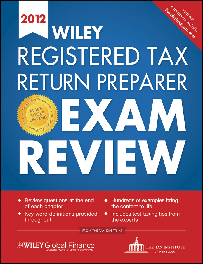 wiley registered tax return preparer exam review 2012