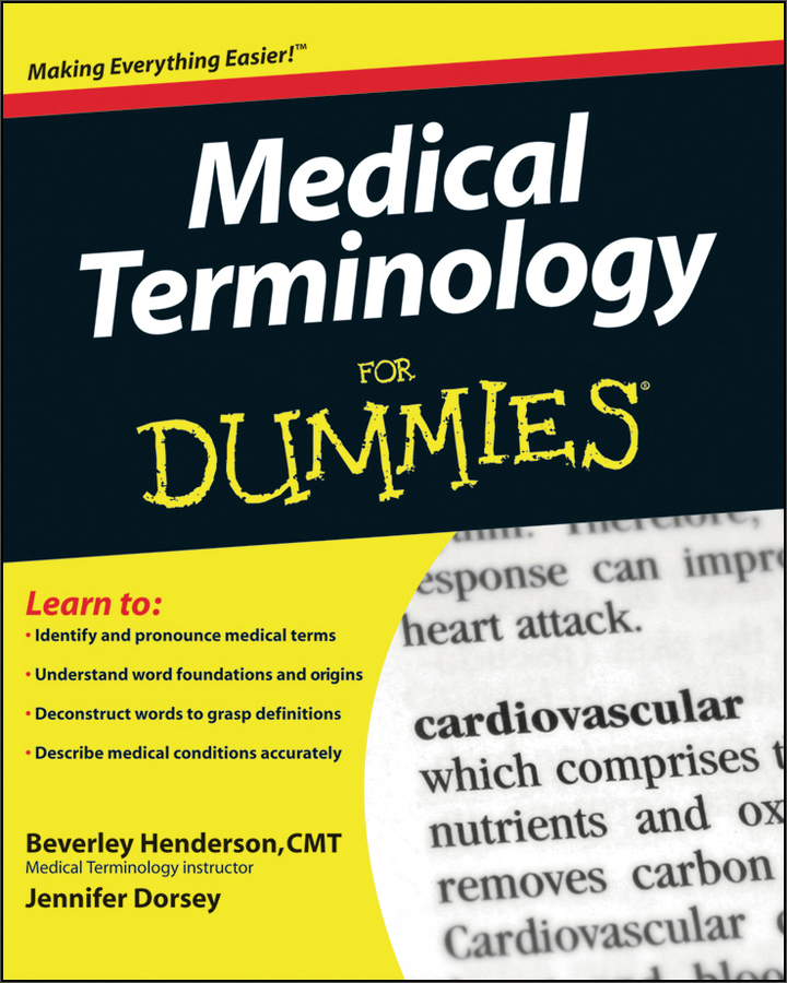 medical terminology for dummies