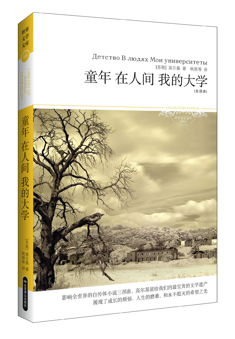世界文学文库058：童年·在人间·我的大学（插图全译本）