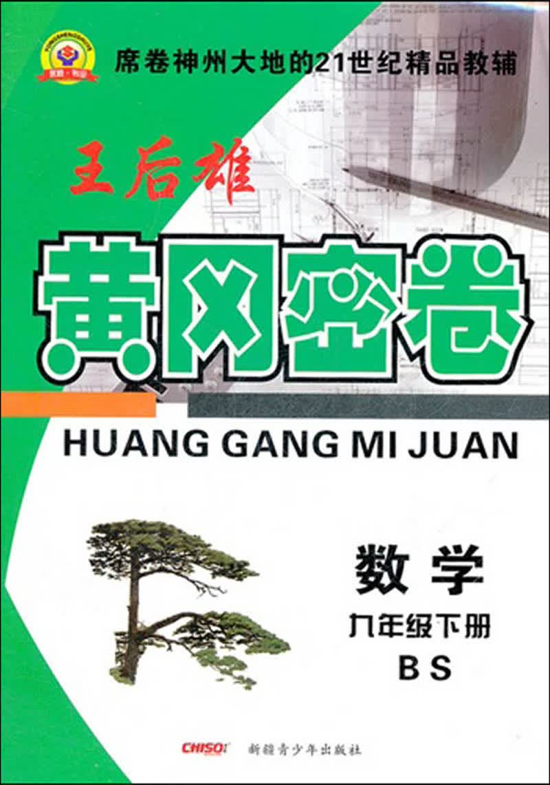 黄冈密卷：数学（9年级下册BS）封面
