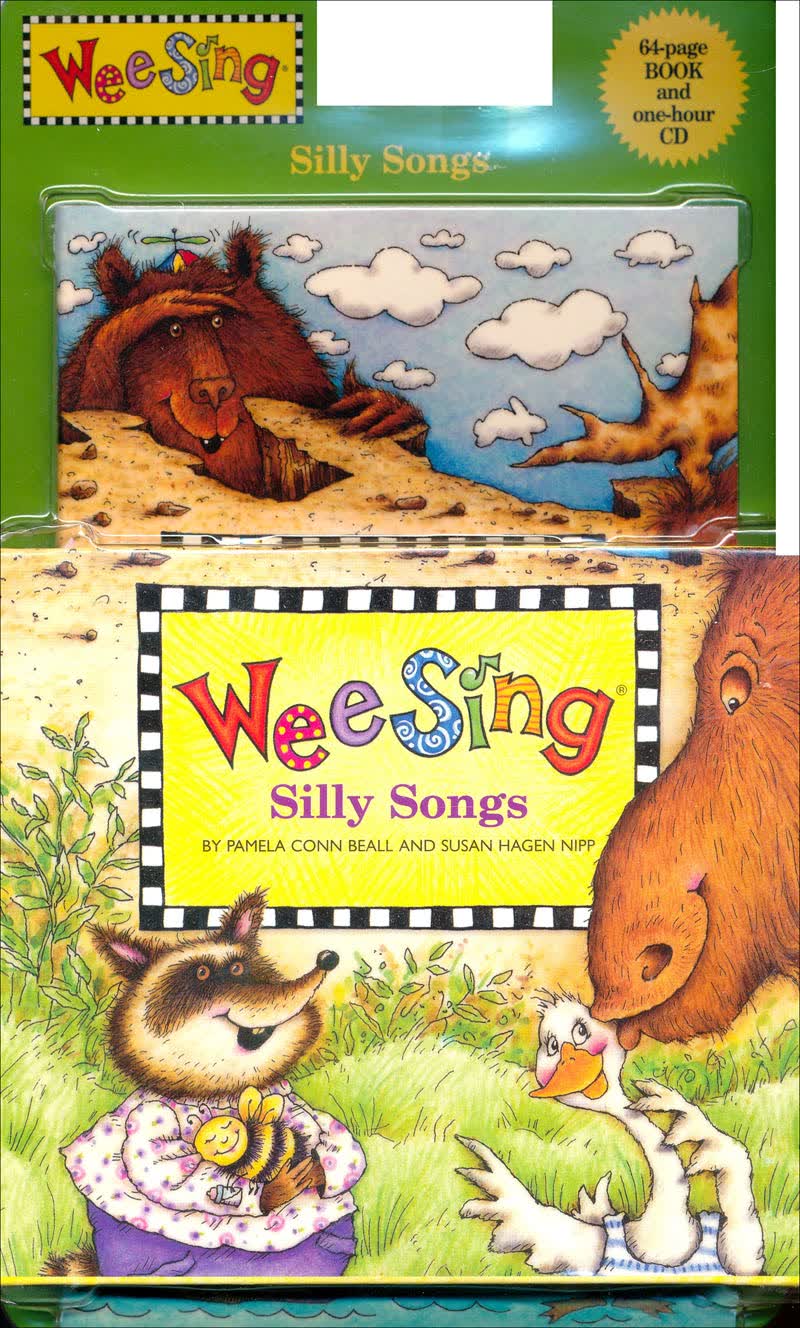 Wee Sing Silly Songs [Book + CD] 英文原版