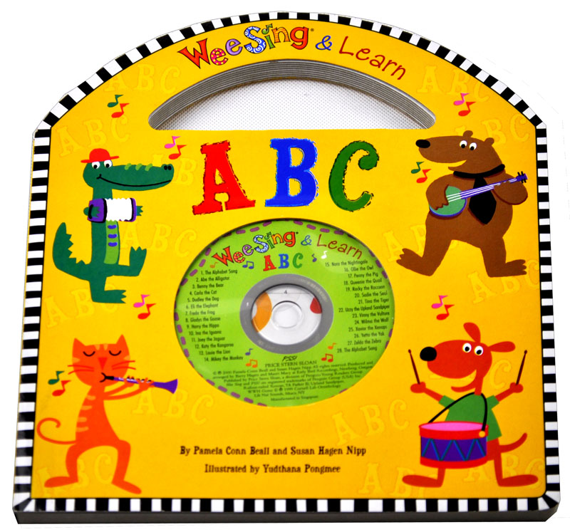 Wee Sing & Learn ABC (Wee Sing and Learn) Audio CD认识字母 英文原版