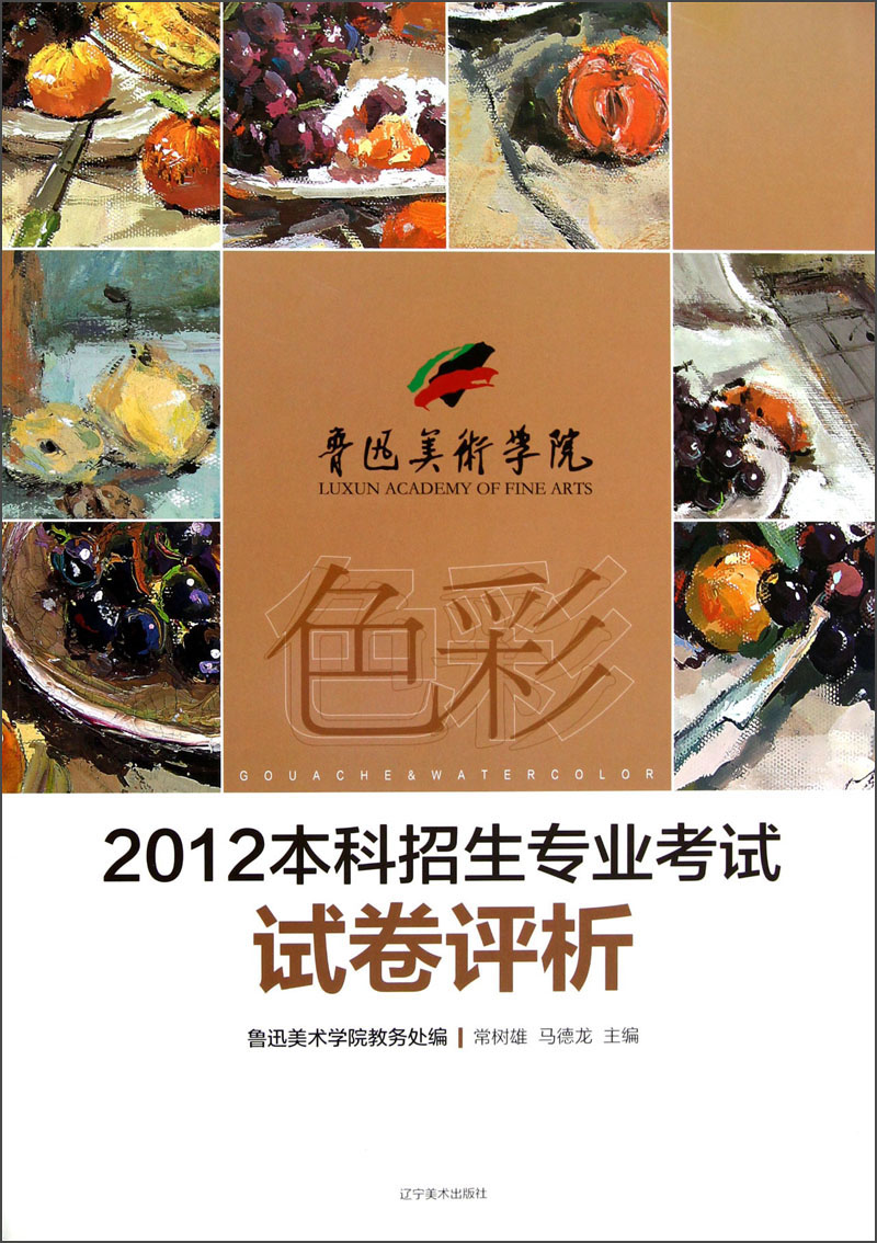 鲁迅美术学院2012本科招生专业考试试卷评析:色彩9787531452324
