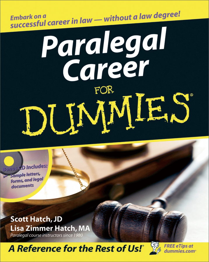 paralegal career for dummies