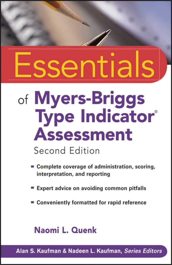 essentials of myers-briggs type indicator assessment, 2nd