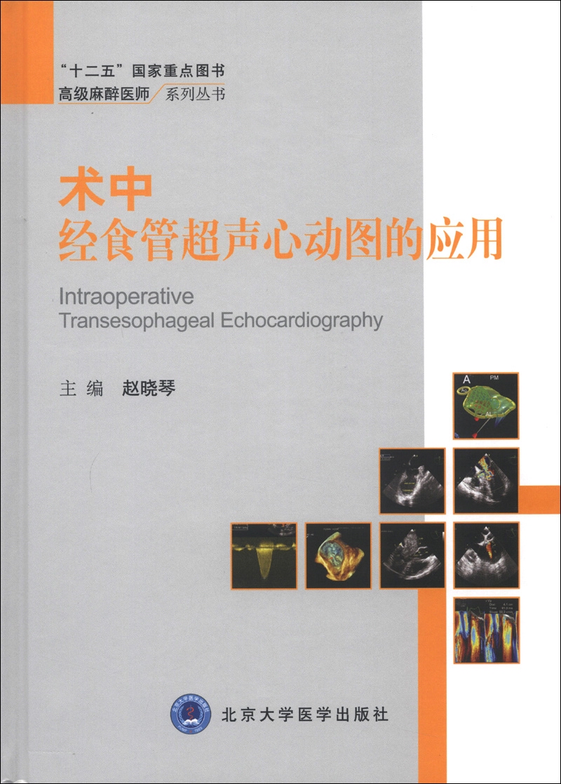 高级麻醉医师系列丛书:术中经食管超声心动图的应用《现货速发》