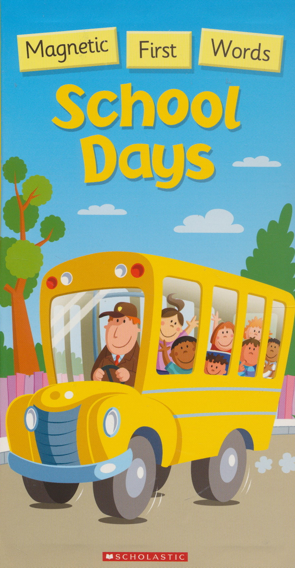 Magnetic First Words: School Days 词汇磁贴互动书：学校的一天