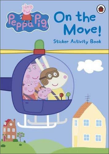 Peppa Pig: On the Move! Sticker Activity Book 进口故事书